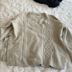 Madewell sweater side slits